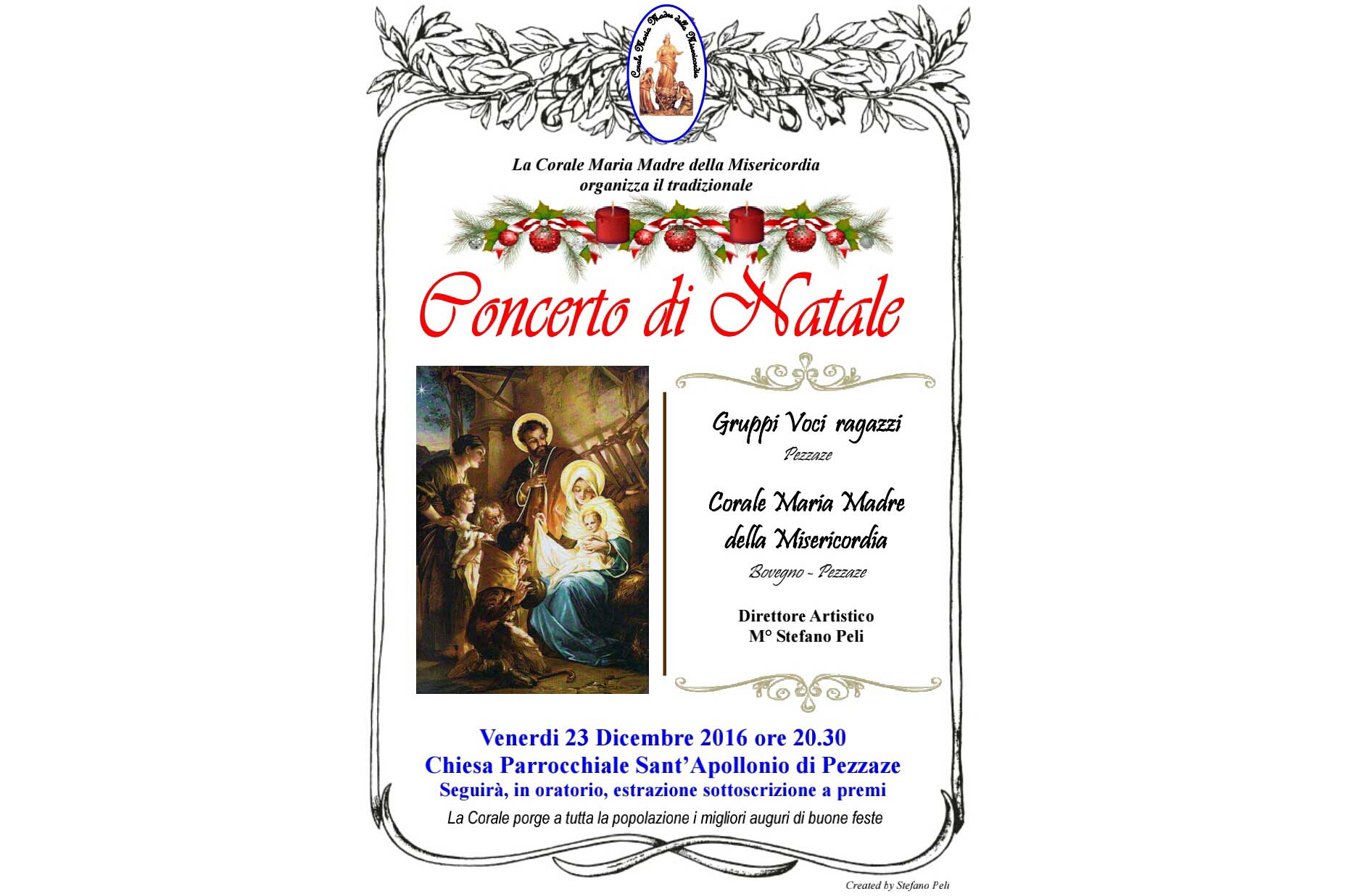 locandina concerto di Natale